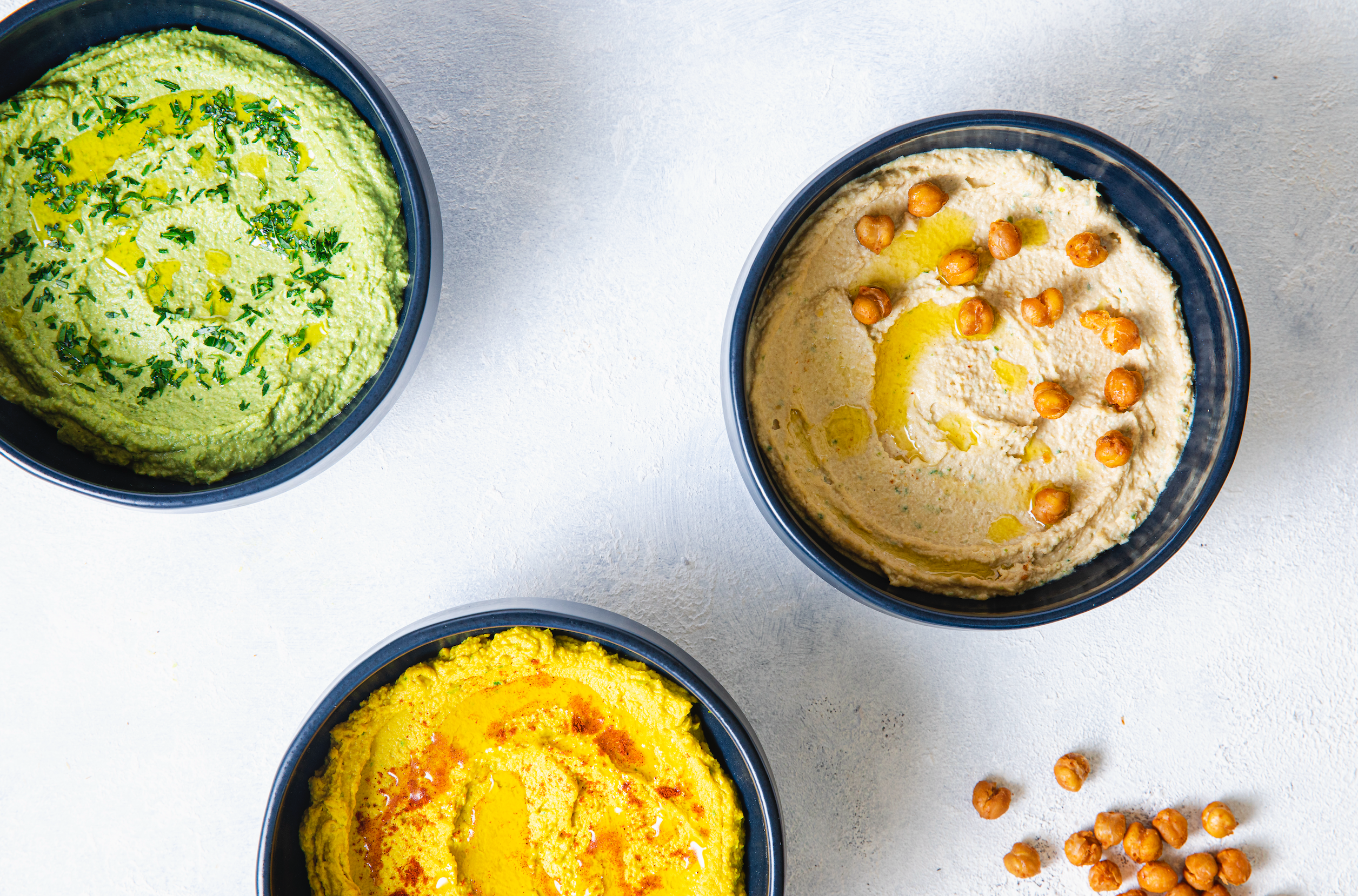 TB12 Turmeric, Kale, Classic Hummus