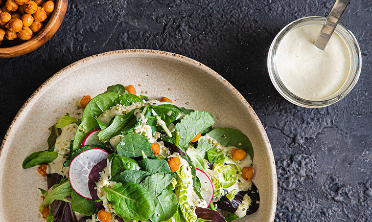 Healthy Vegetarian Caesar Dressing