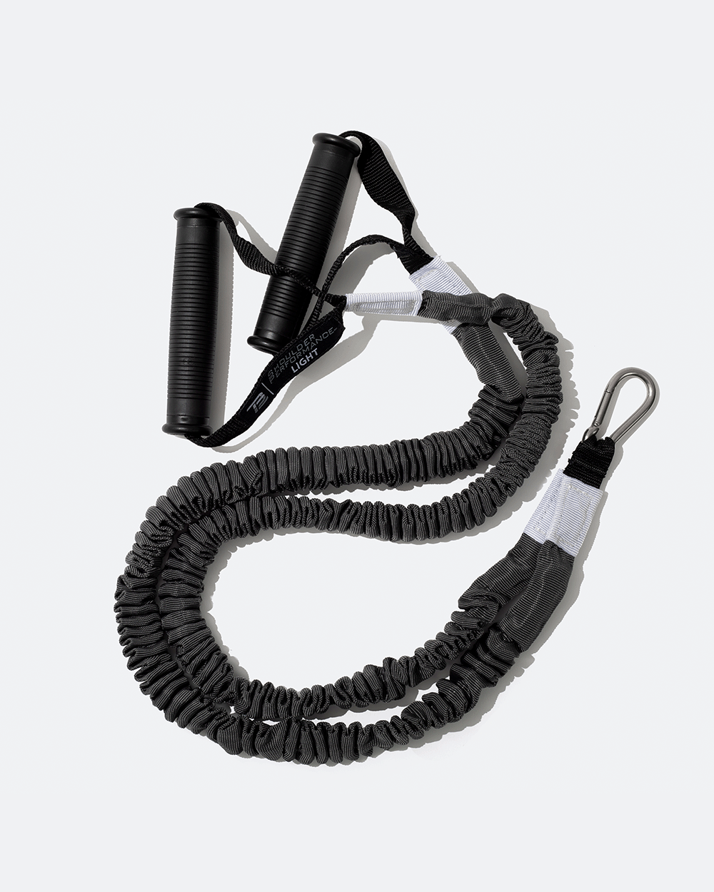 Light strength resistance band with handles