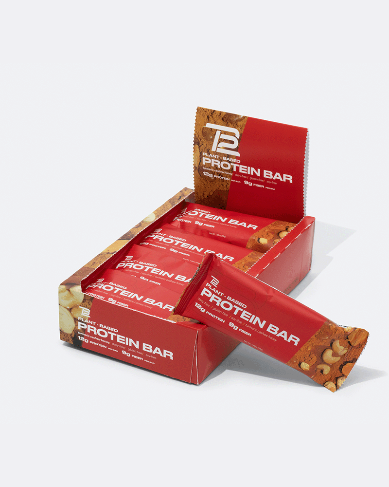 Turmeric Cashew Honey plant-based protein bars