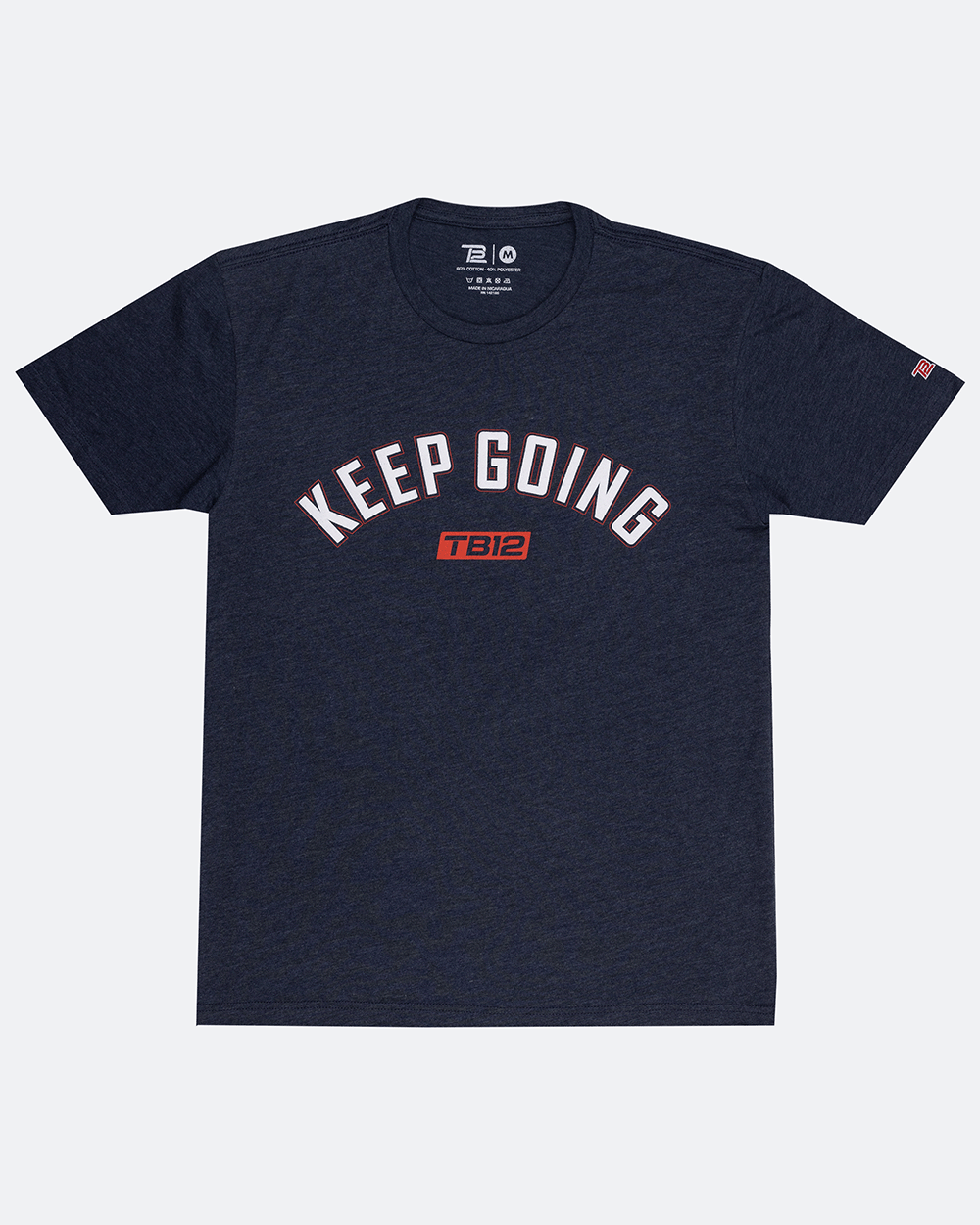 TB12 Keep Going Long Sleeve in Red | Size Large