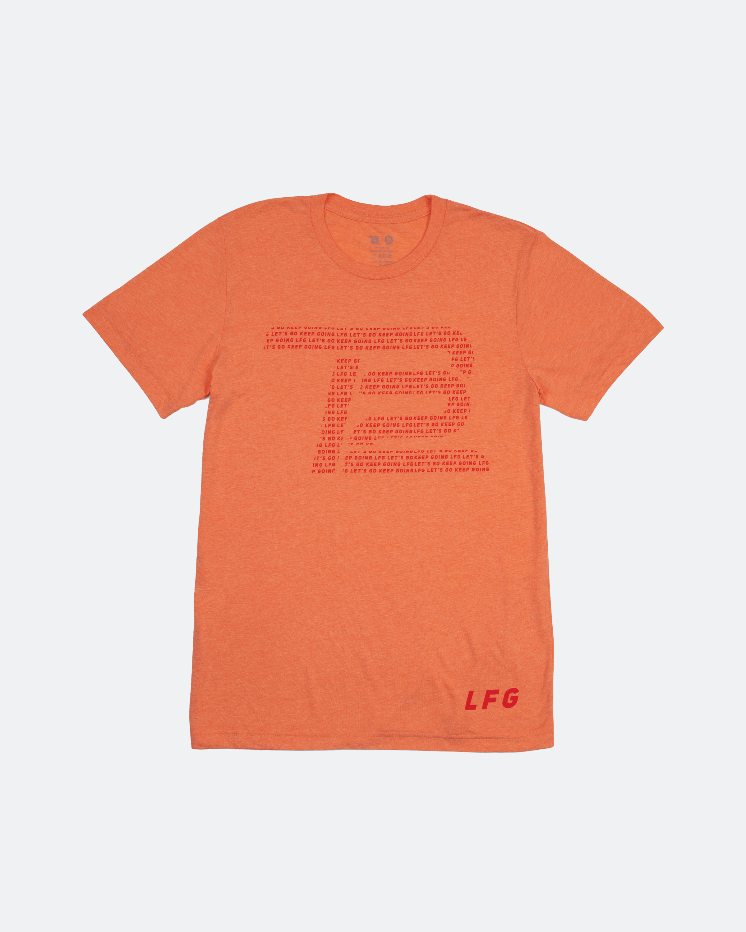 TB12 LFG 2.0 T-Shirt in Red | Size Small