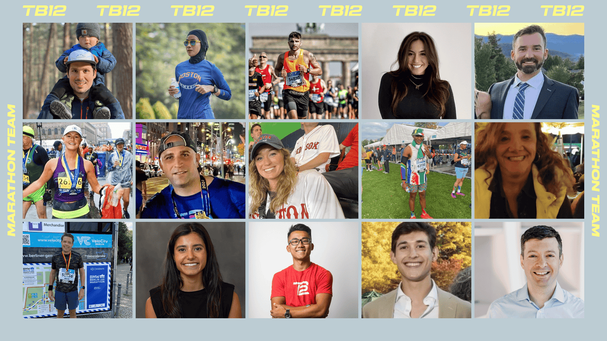 2023 TB12 Foundation Boston Marathon Team