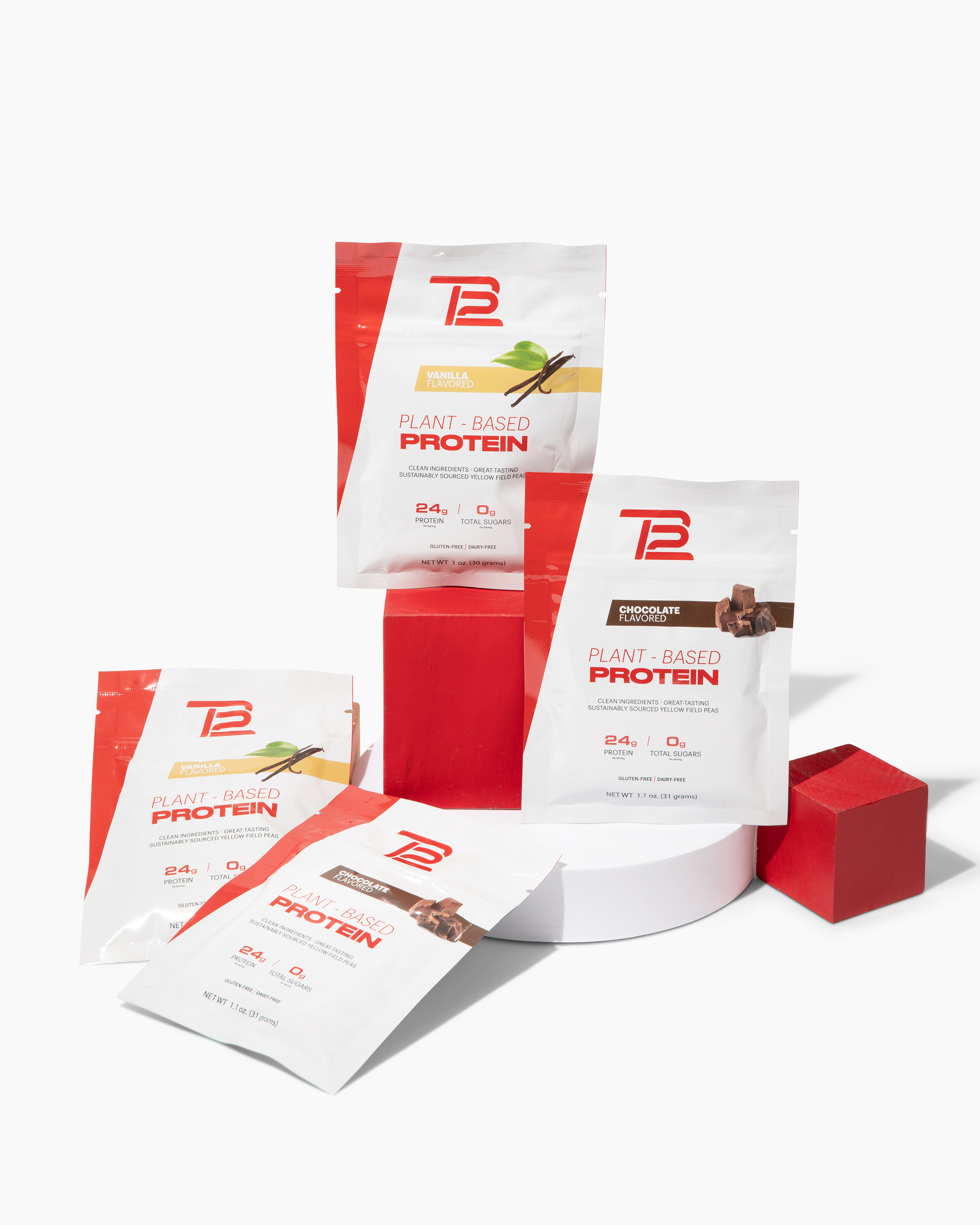 TB12 Plant-Based Protein Powder (12ct)