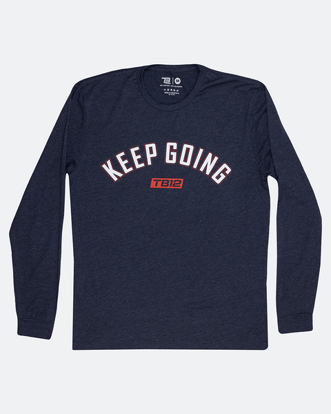 TB12 Keep Going T-Shirt in Red | Size XL