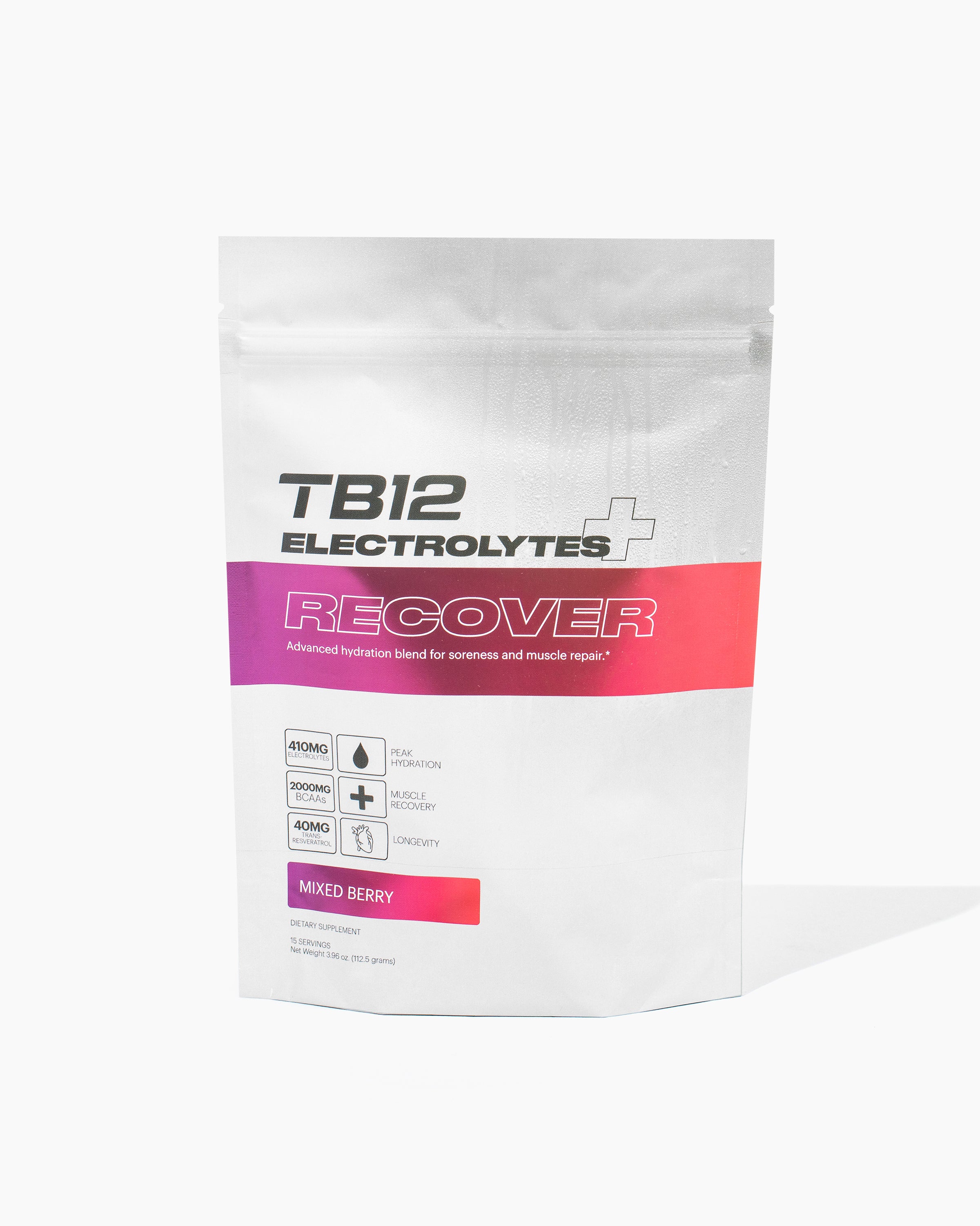 TB12 Electrolytes+ Recover (15ct Powder)