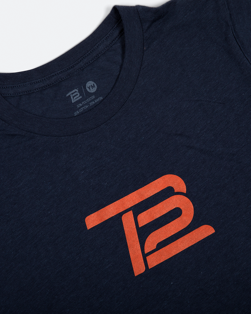 TB12 Youth T-Shirt in Navy 